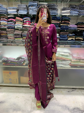 Kurti With Pent and dupatta