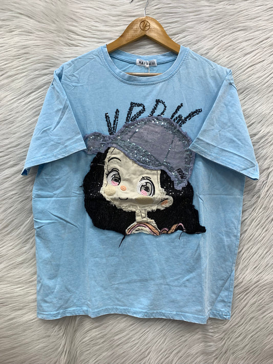 Sequin Girl Graphic T-Shirt