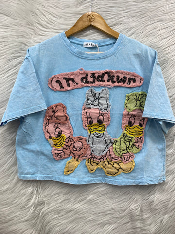 Patchwork Sequin T-Shirt