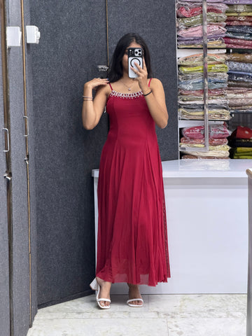 Partywear One Piece Dress
