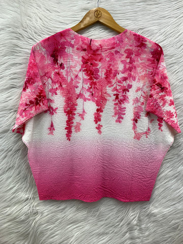 Floral Print Bamboo Top