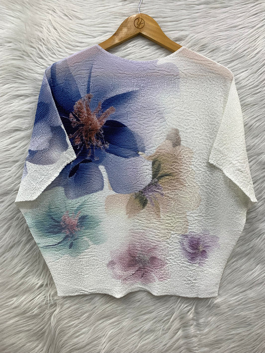 Blossom Print Bamboo Top