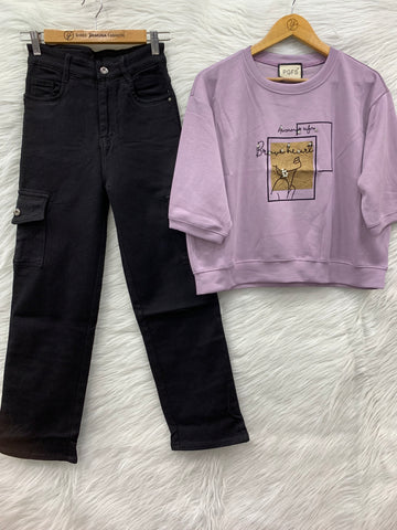 imp top jeans set