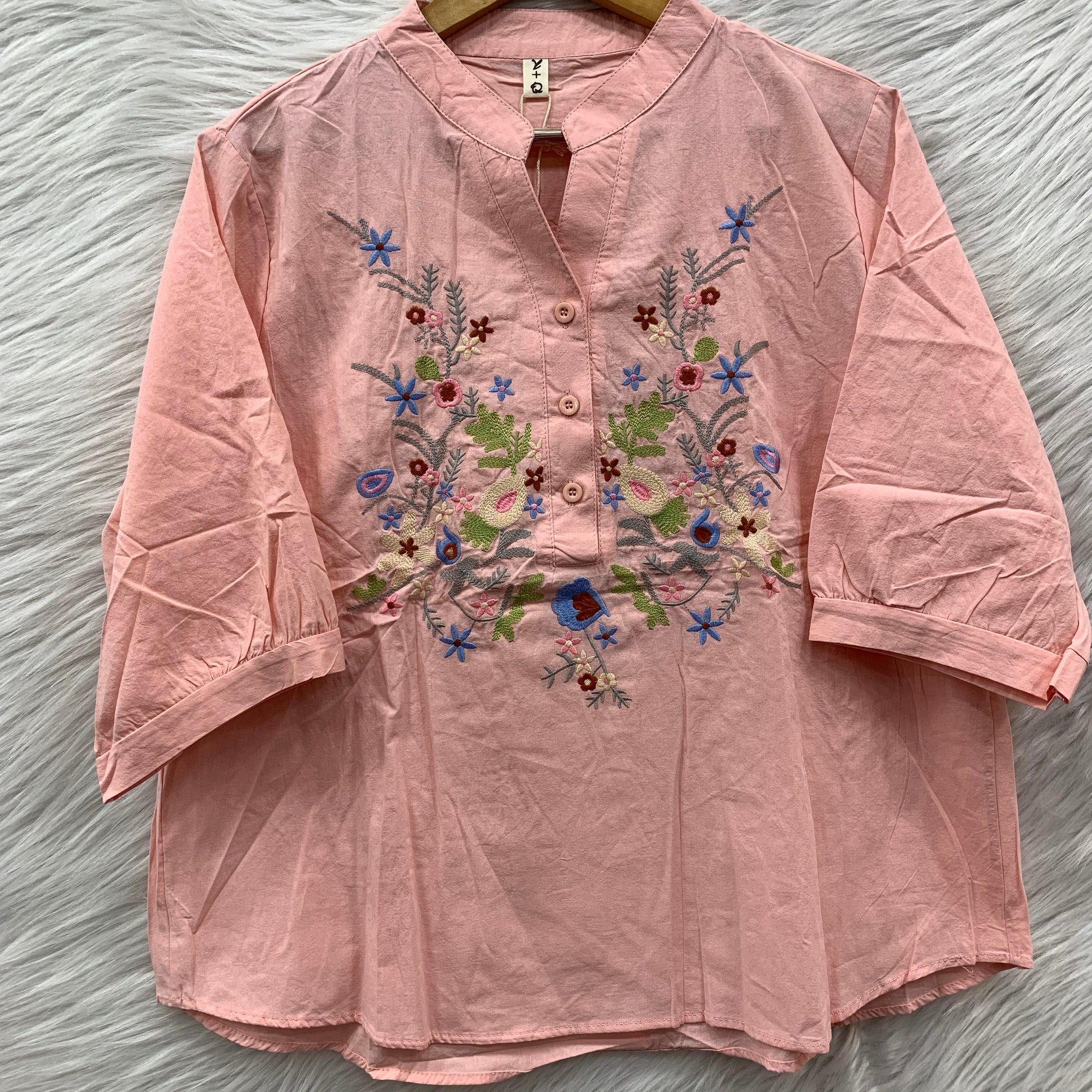 multui colour cotton top