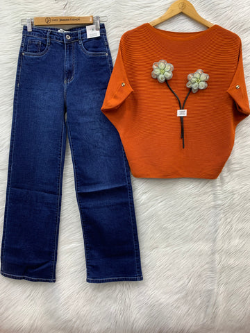 FLOWER TOP COMBO SET