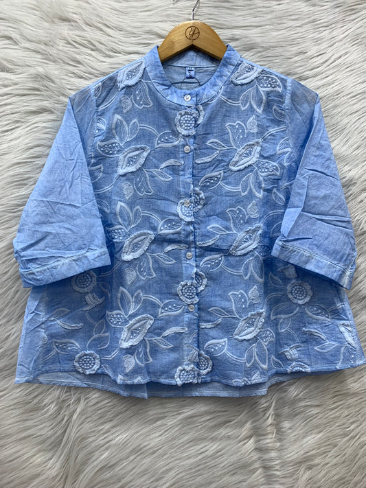 FLOWER COTTON TOP