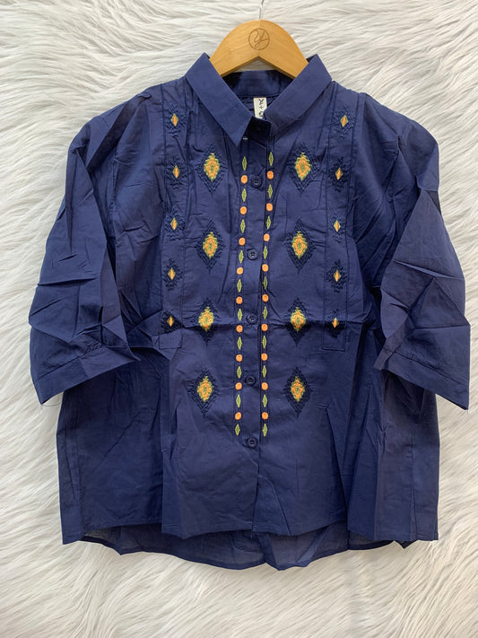 EMBROIDERY COTTON WORK TOP