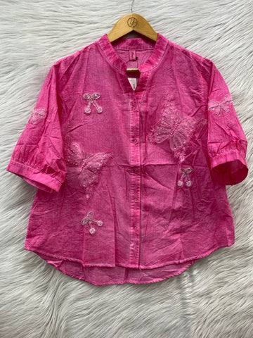 BUTTERFLY COTTON TOP
