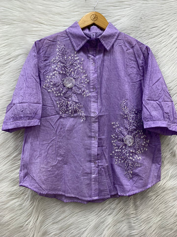 EMBROIDERY COTTON TOP