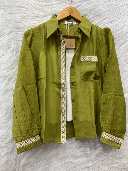 SHIRT WITH INNER TOP