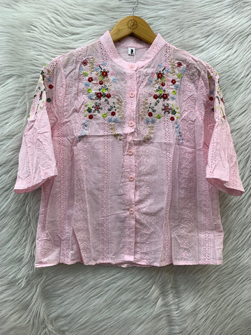 EMBROIDERY COTTON TOP