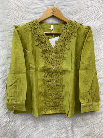 SUMMAR LACE WORK TOP