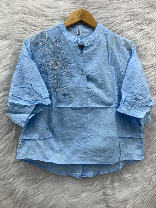 Floral Embroidery top