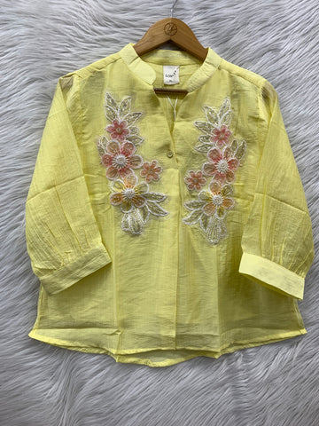 Floral Embroidered Top