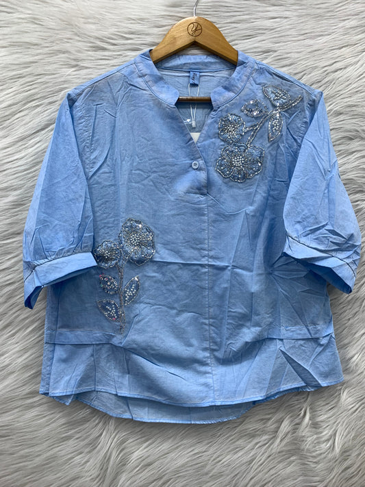 Floral Beads Work Top