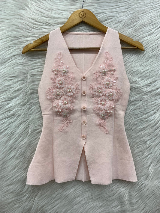 Floral Work Waistcoat