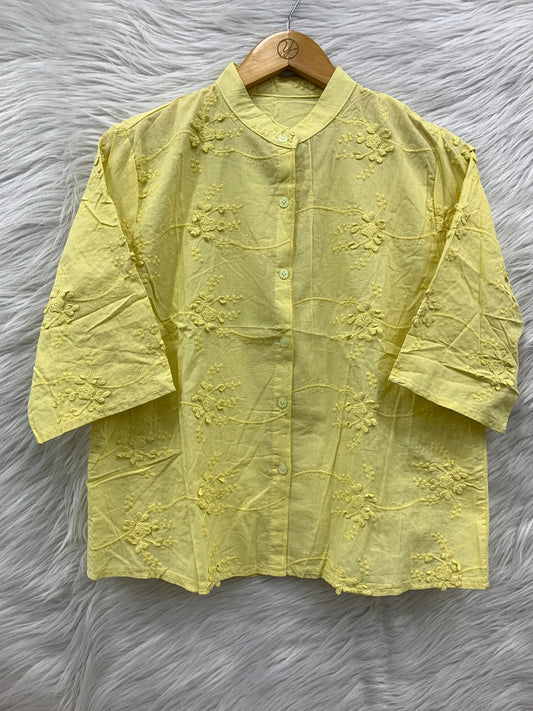 Cotton Embroidery Top