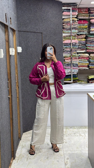 SUMMAR STYALISH CORD-WITH INNER