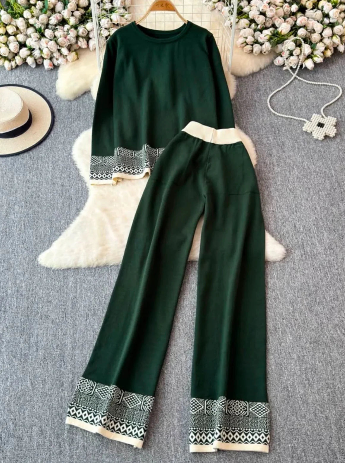 Twist & texture cord set